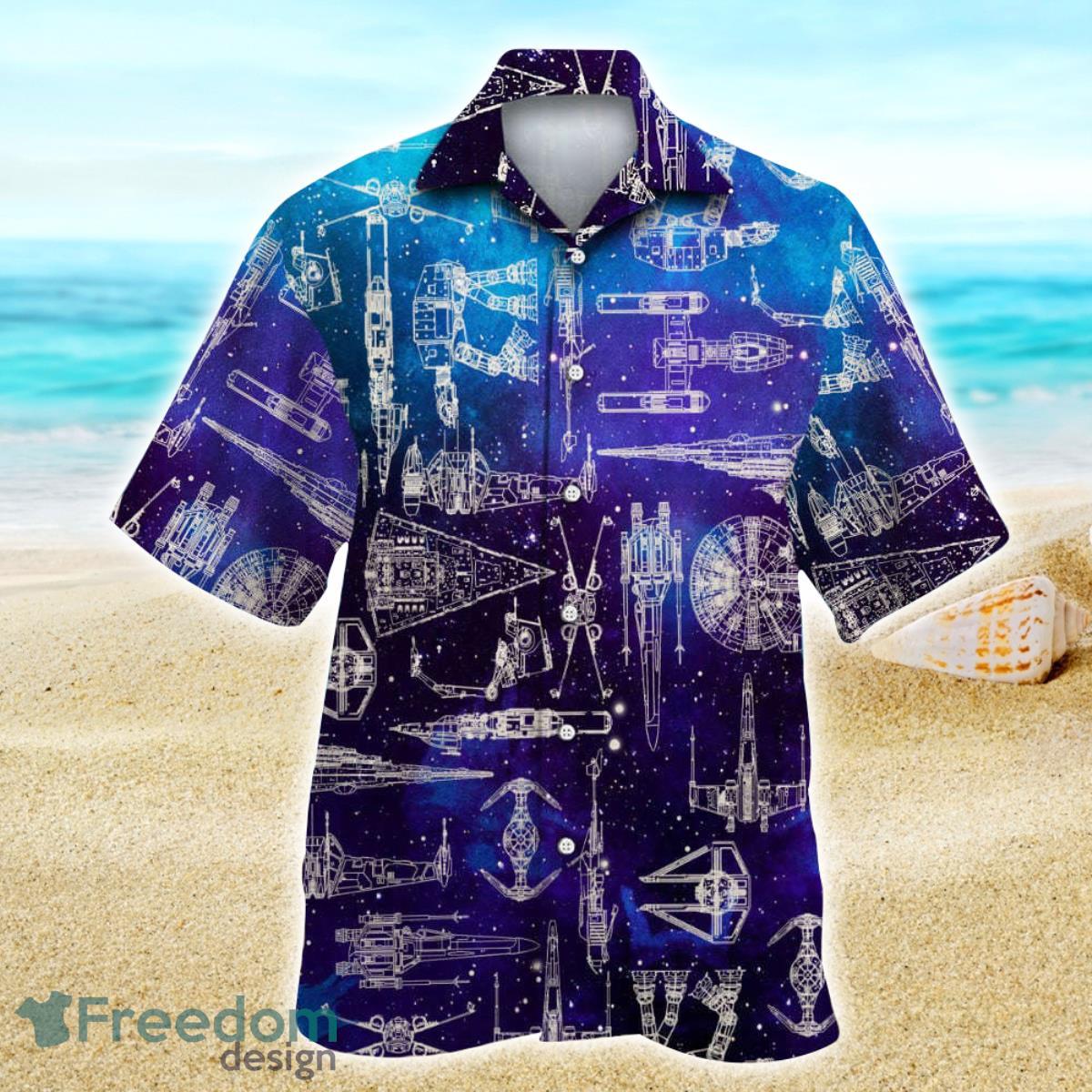 Space Ships Star Wars Galaxy Hawaiian Shirt Best Gift For Men And Women Product Photo 1