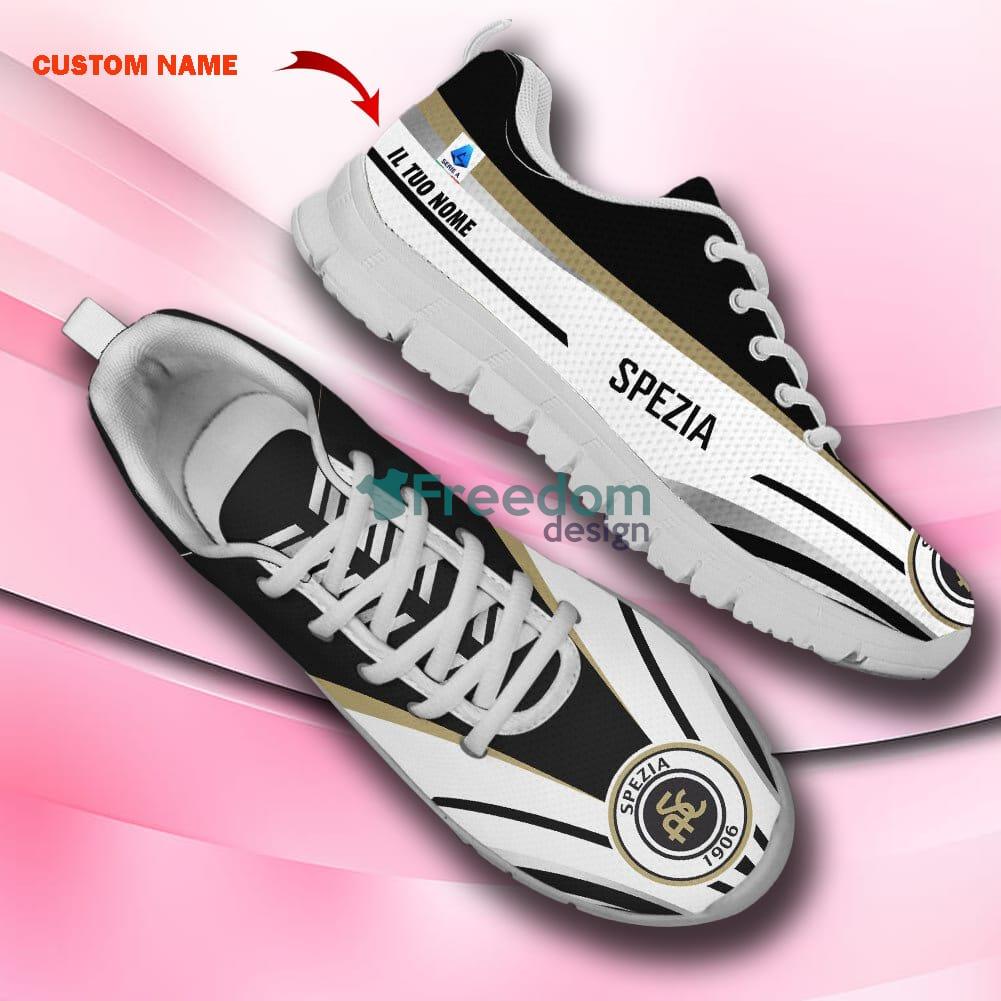 Spezia Calcio Serie A Sneakers Running Shoes Custom Name Gift For Men And Women - Spezia Calcio SHC123_1