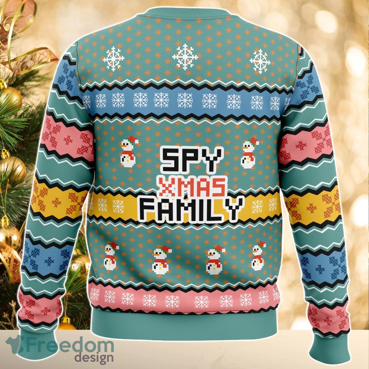 Spy Xmas Family Spy x Family Ugly Christmas Sweater Great Gift For Men Women Product Photo 2