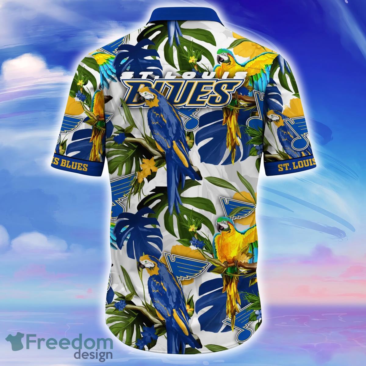 NHL St.Louis Blues Hawaiian Shirt - Bring Your Ideas, Thoughts And