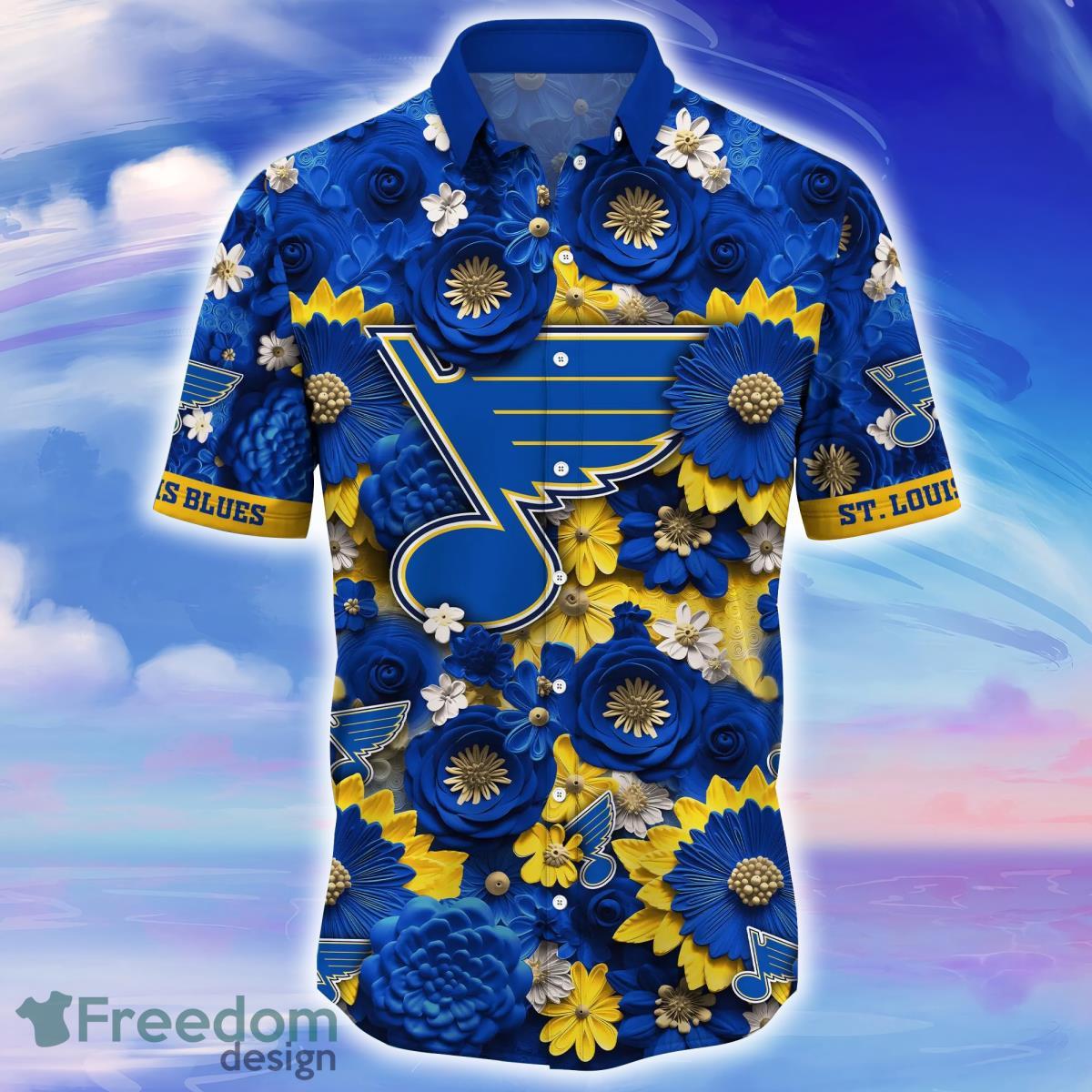 St. Louis Blues NHL Hawaiian Shirt For Men And Women Fans Product Photo 2