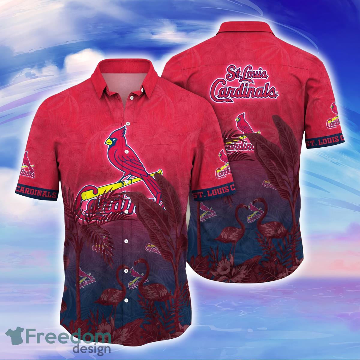 LIMITED] St. Louis Cardinals MLB-Summer Hawaiian Shirt And Shorts