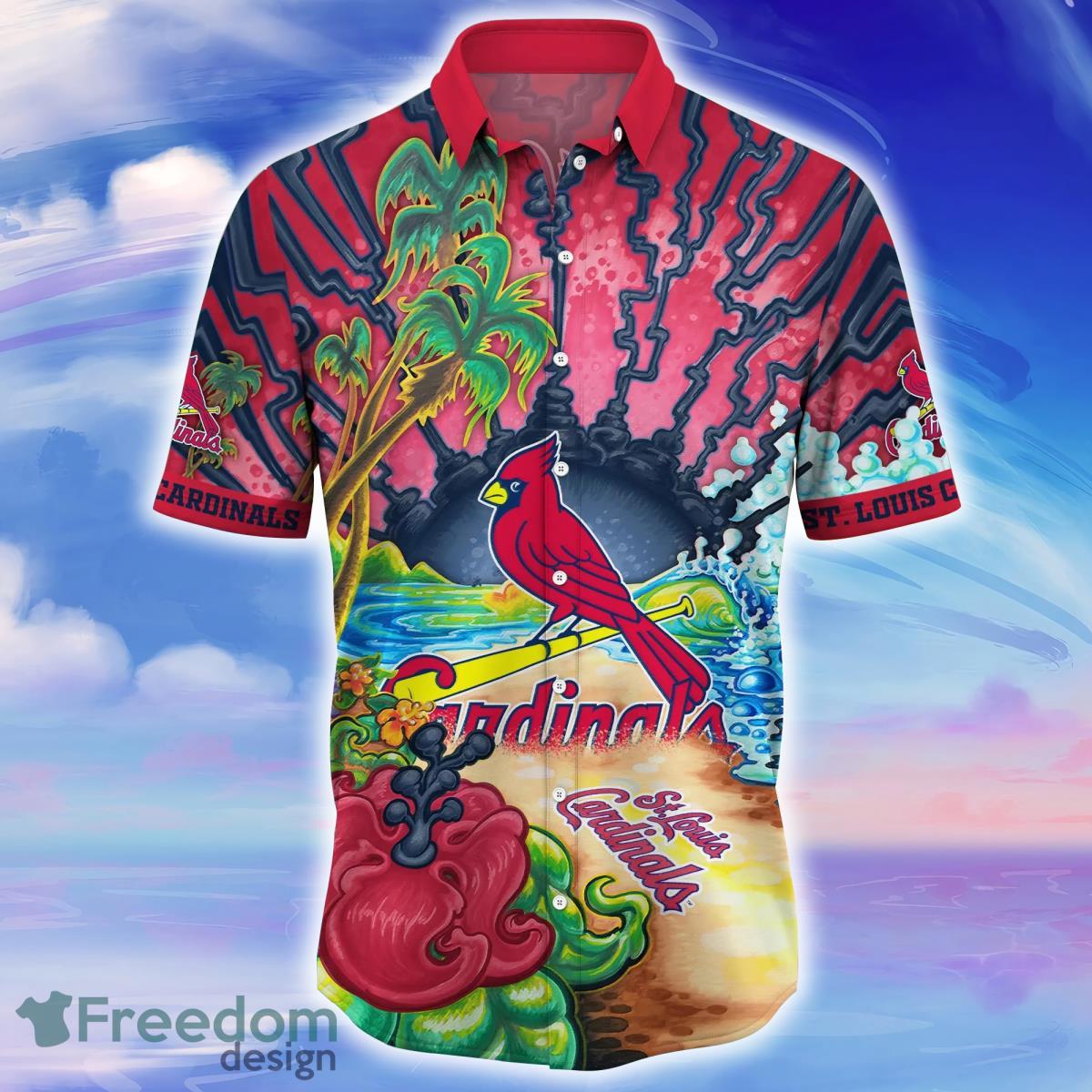 St. Louis Cardinals MLB Flower Hawaiian Shirt For Men Women Style