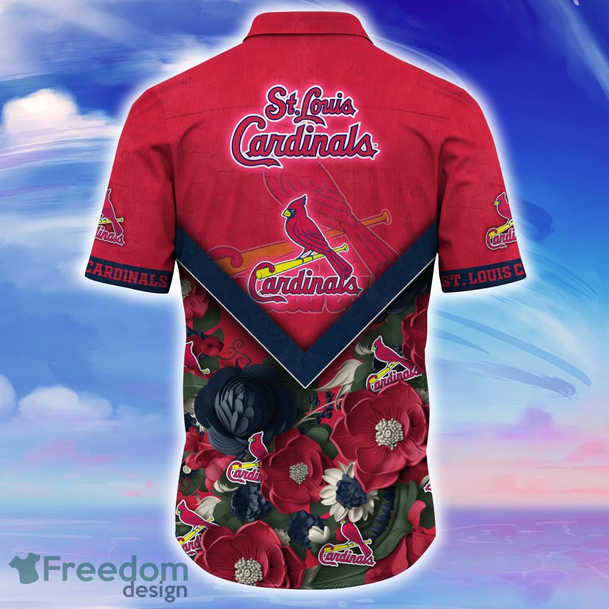 St. Louis Cardinals MLB Flower Hawaiian Shirt Impressive Gift For Men Women  Fans - Freedomdesign