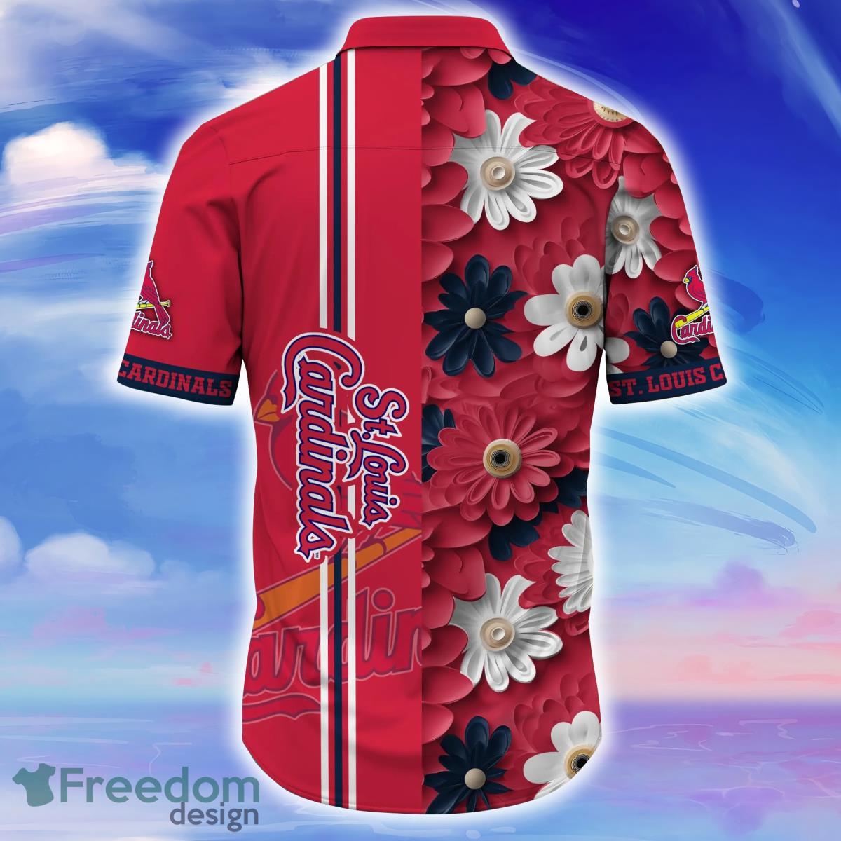 St. Louis Cardinals MLB Flower Hawaiian Shirt For Men Women Impressive Gift  For Fans - Freedomdesign