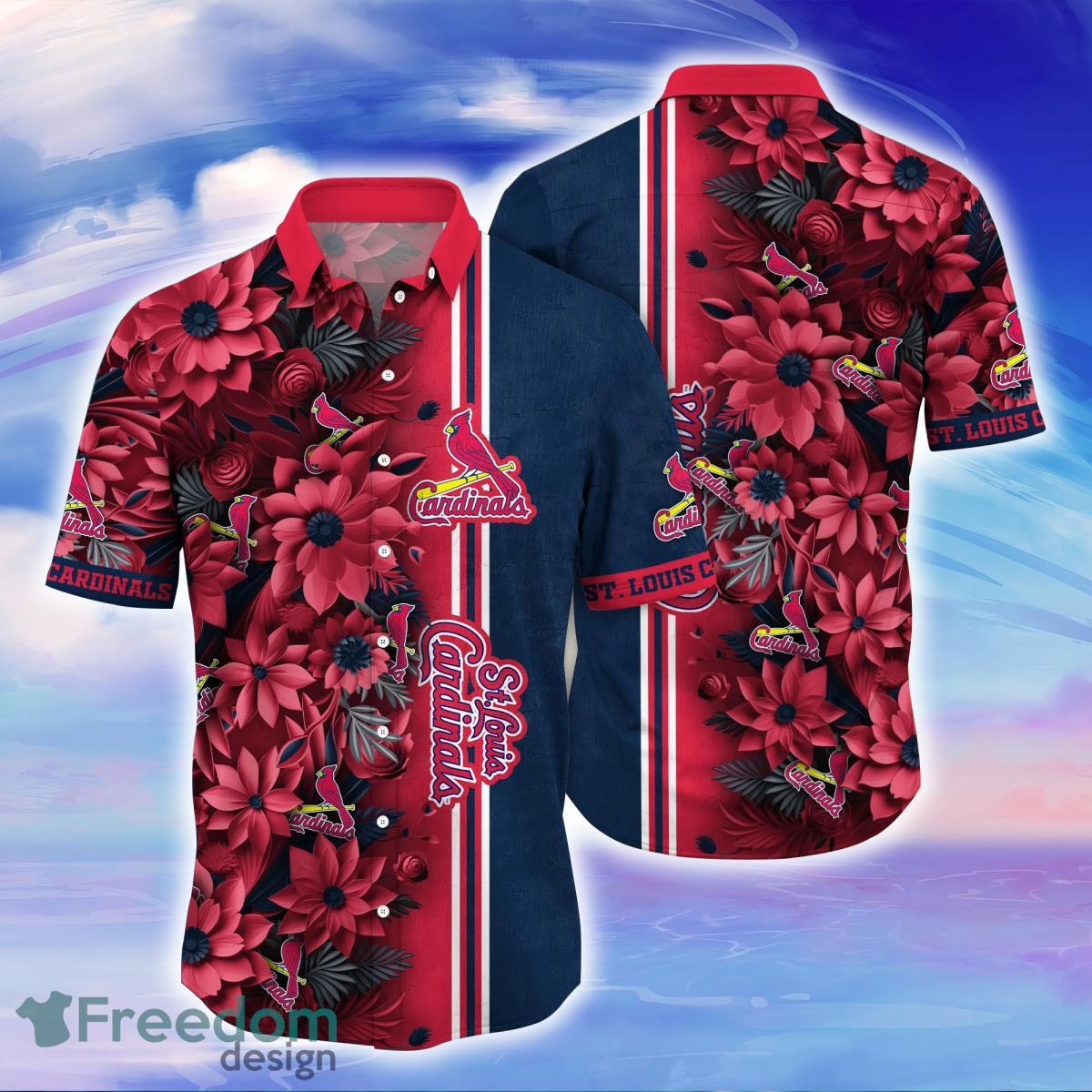 St. Louis Cardinals MLB Flower Hawaiian Shirt Impressive Gift For