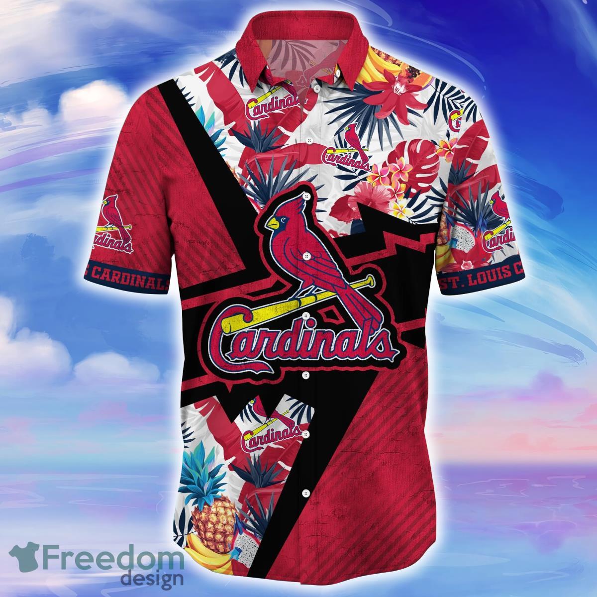 St. Louis Cardinals MLB Flower Hawaiian Shirt Gift For Men Women