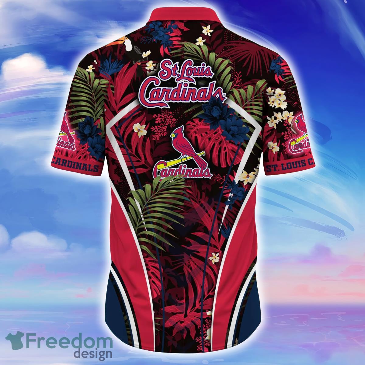 St. Louis Cardinals MLB Flower Hawaiian Shirt Gift For Men Women