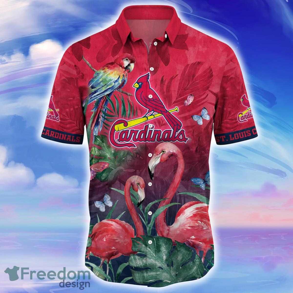 St. Louis Cardinals MLB Flower Hawaiian Shirt Great Gift For Men