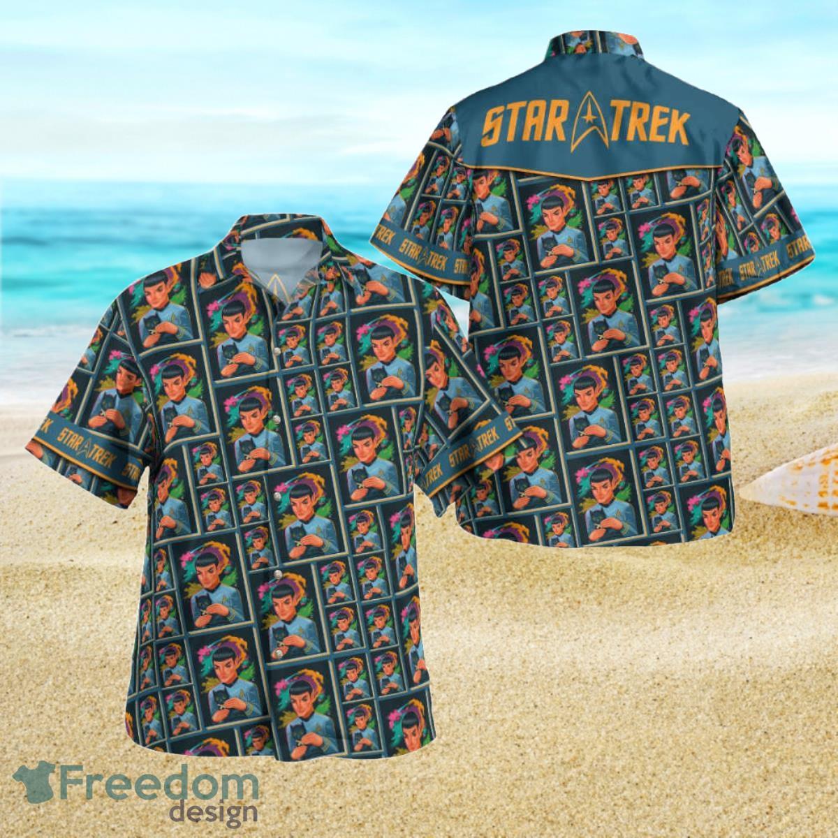 Star Trek Love Cat Hawaiian Shirt Summer Aloha Shirt For Men Women Product Photo 1