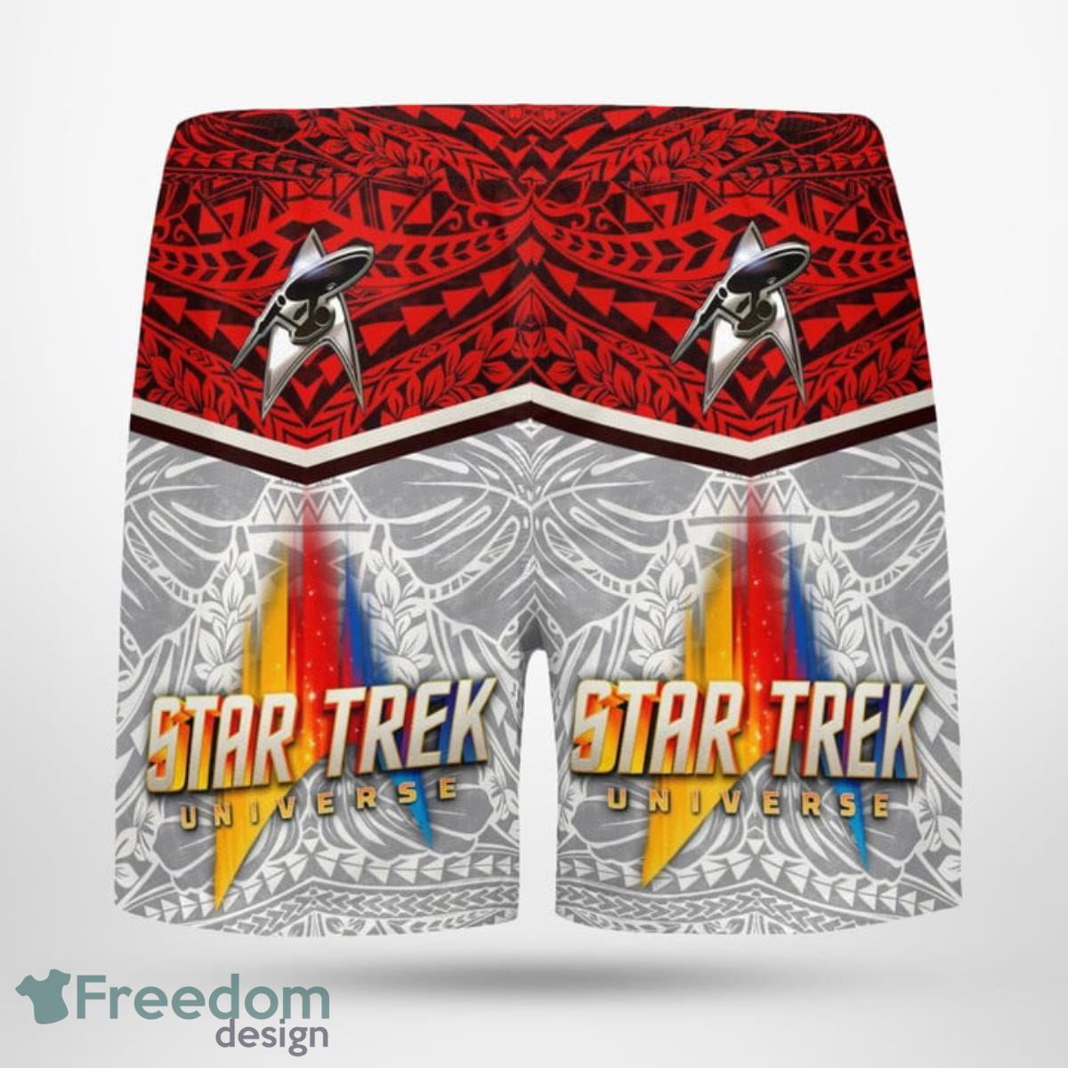 Star Trek Polynesian Hawaiian Shirt And Short For Fans Product Photo 4 Star Trek Polynesian Hawaiian Shirt And Short For Fans Product Photo 4