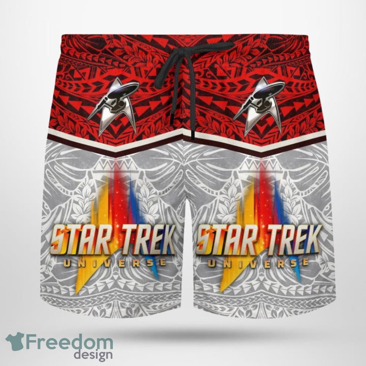 Star Trek Polynesian Hawaiian Shirt And Short For Fans Product Photo 5 Star Trek Polynesian Hawaiian Shirt And Short For Fans Product Photo 5
