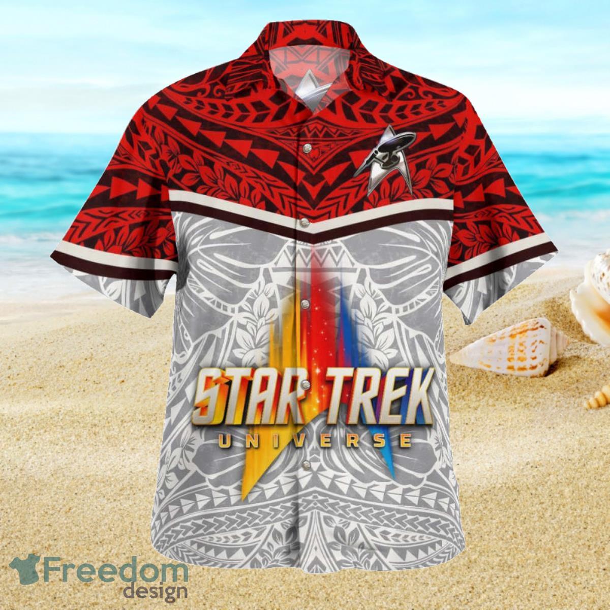 Star Trek Polynesian Hawaiian Shirt Summer Aloha Shirt For Men Women Product Photo 2