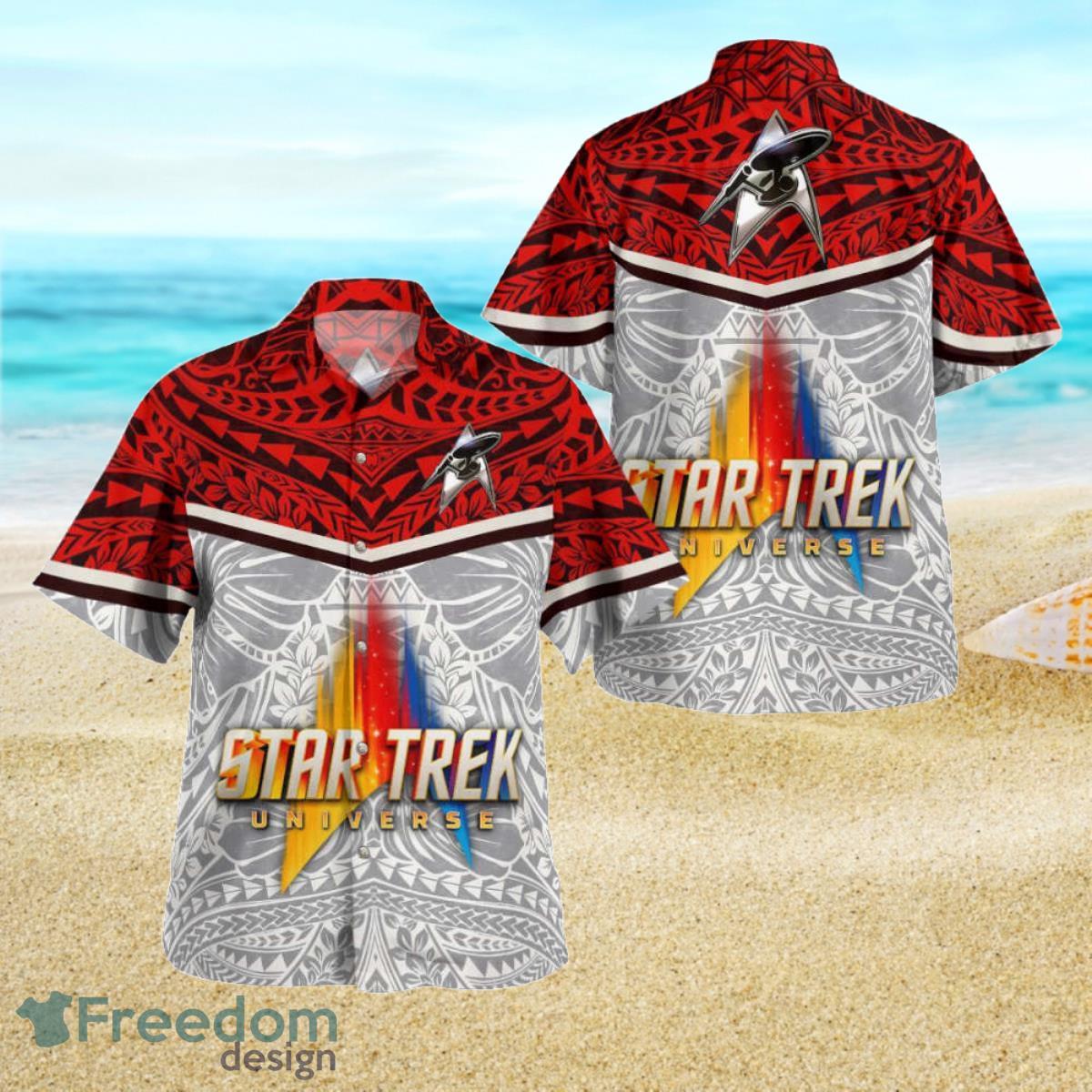 Star Trek Polynesian Hawaiian Shirt Summer Aloha Shirt For Men Women Product Photo 1