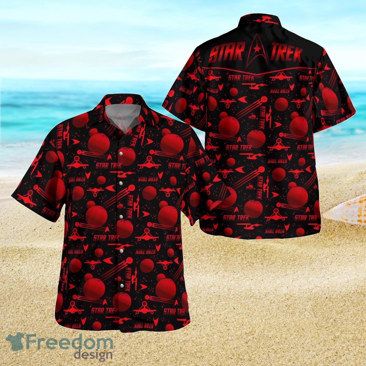 Star Trek Red Hawaiian Shirt Best Gift For Men And Women Product Photo 1