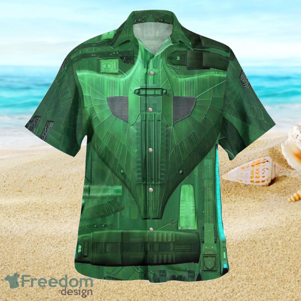 Star Trek Romulan Warbird Hawaiian Shirt Best Gift For Men And Women Product Photo 2