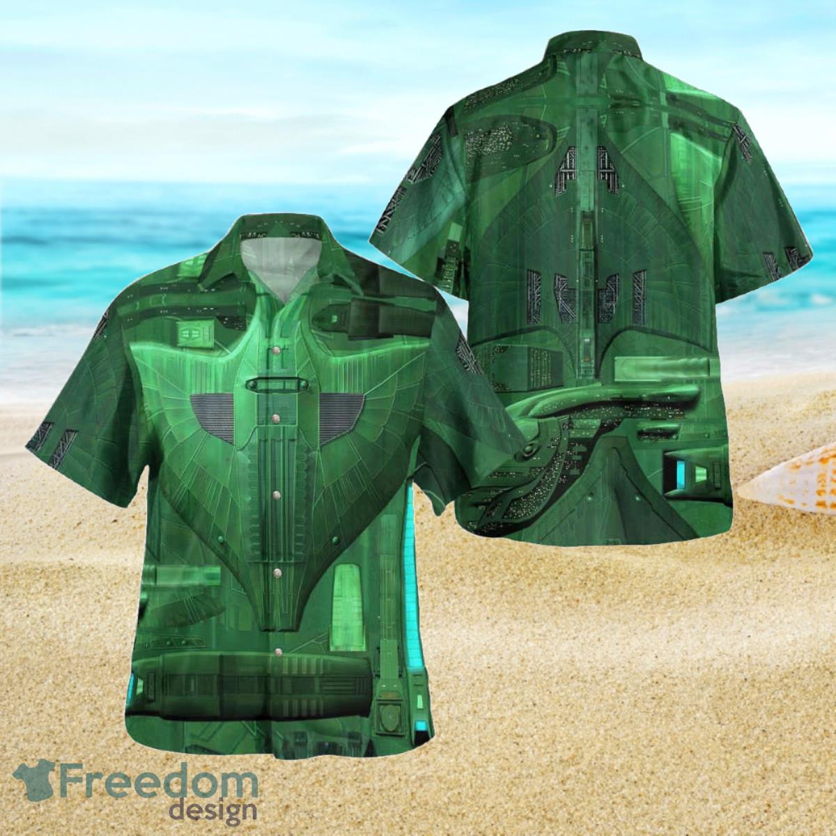 Star Trek Romulan Warbird Hawaiian Shirt Best Gift For Men And Women Product Photo 1