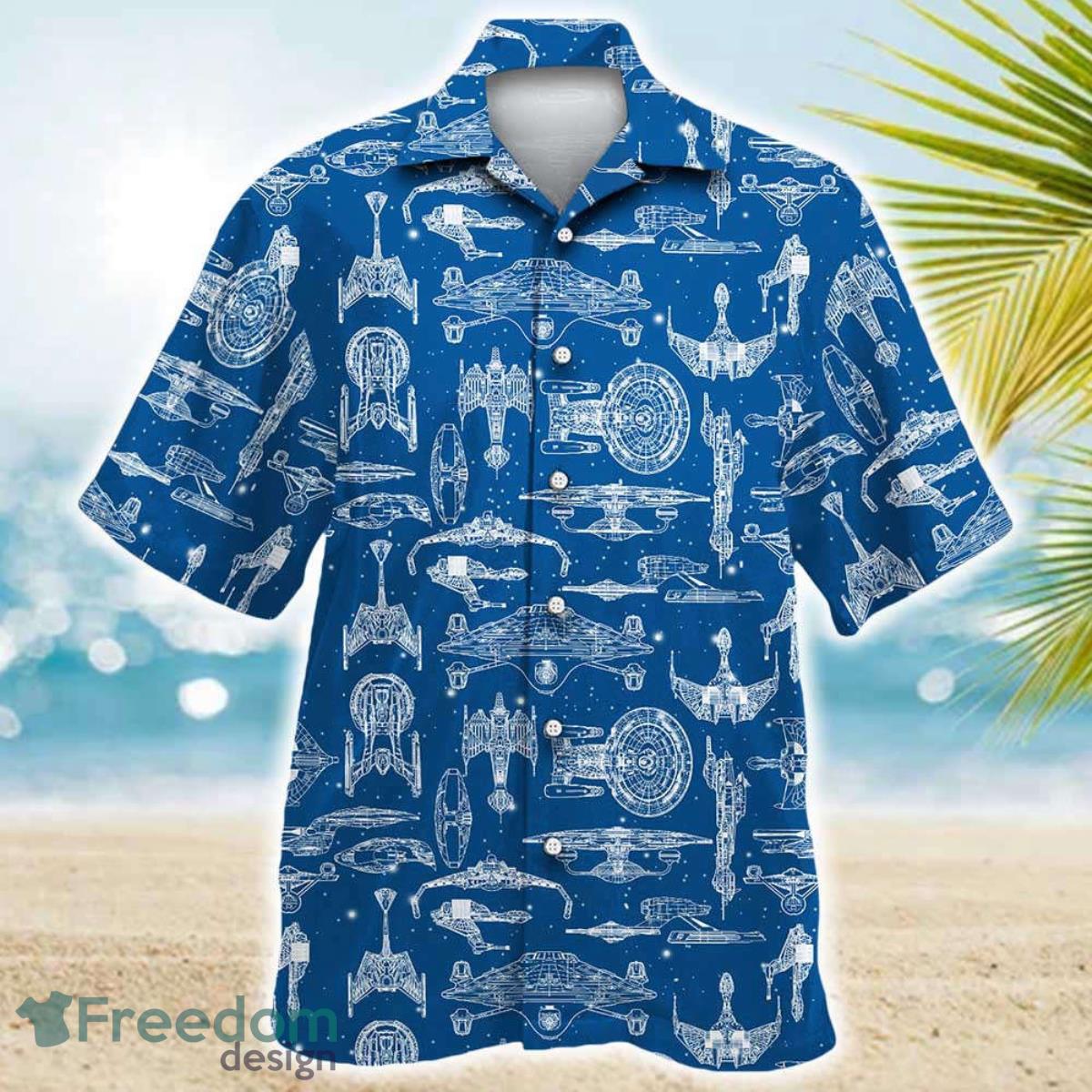 Star Trek Space Ships Hawaiian Shirt Best Gift For Men And Women Product Photo 1