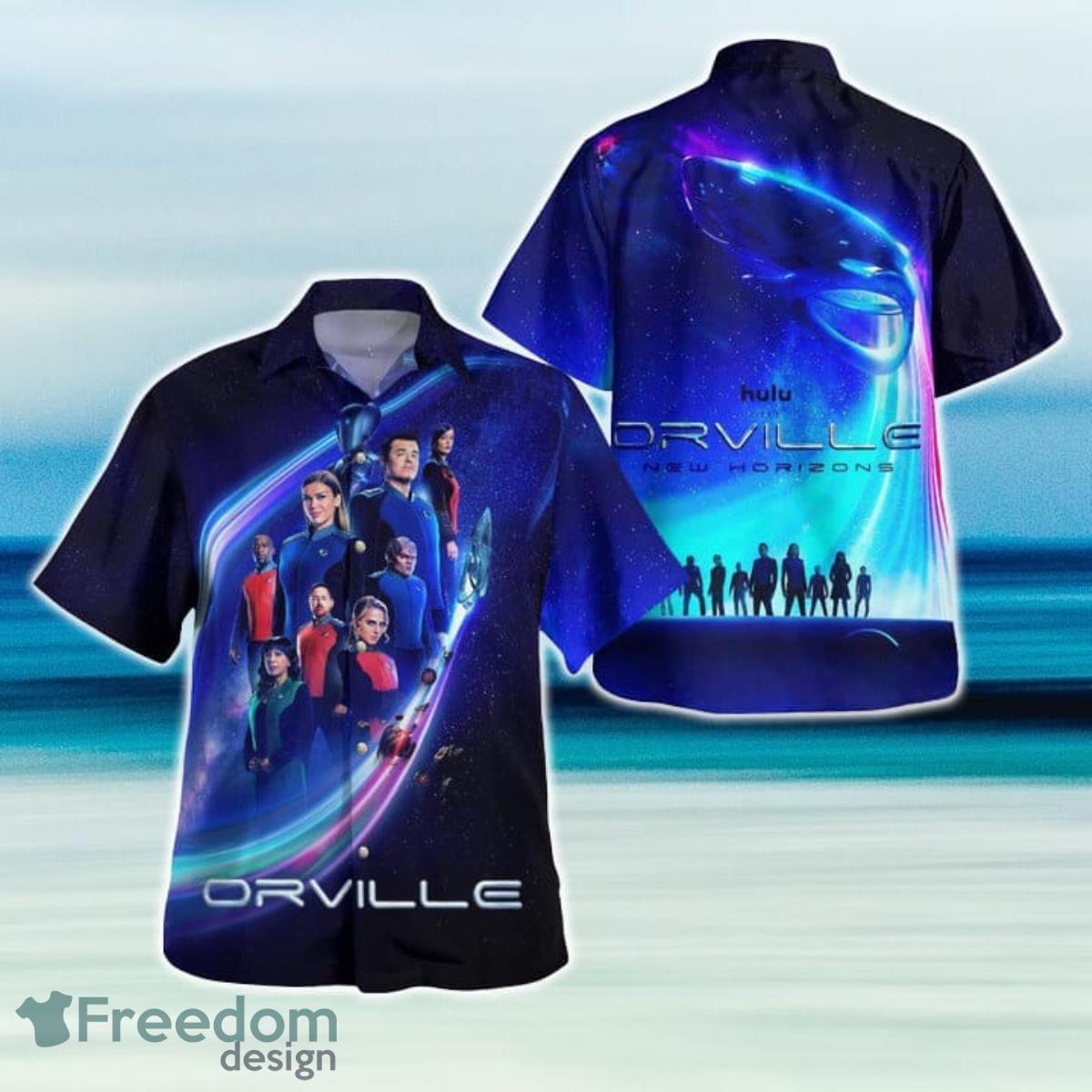 Star Trek The Orville Hawaiian Shirt And Short For Fans Product Photo 1