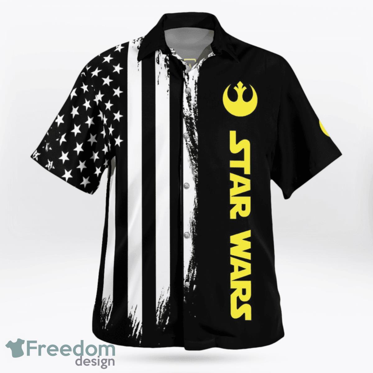 Star War 46th Anniversary Hawaiian Shirt And Short For Fans Product Photo 2