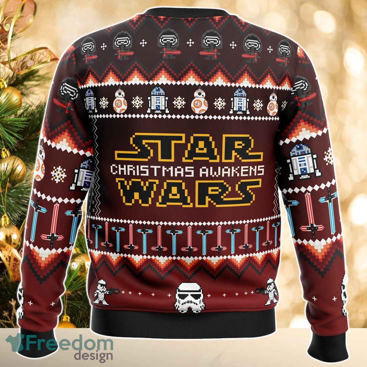 Star Wars Christmas Awakens Ugly Christmas Sweater Great Gift For Men Women Product Photo 2