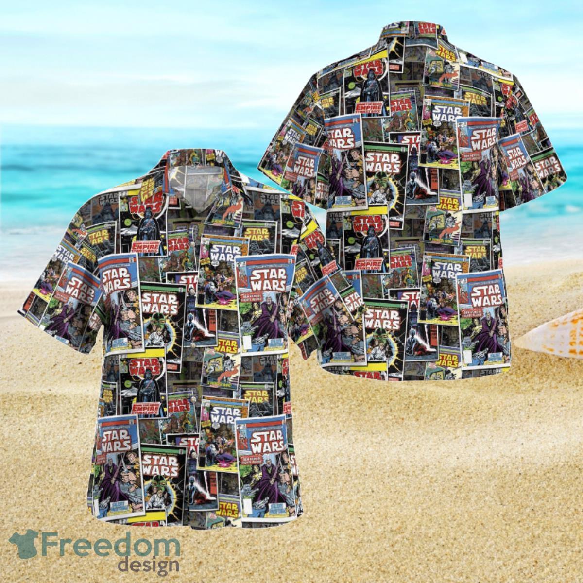 Star Wars Comic Hawaiian Shirt Special Gift For Men And Women Product Photo 1