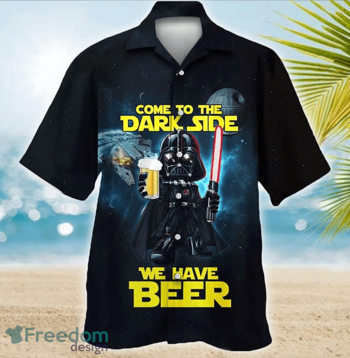 Star Wars Darth Vader Dark Side Beer Hawaiian Shirt Best Gift For Men And Women Product Photo 1