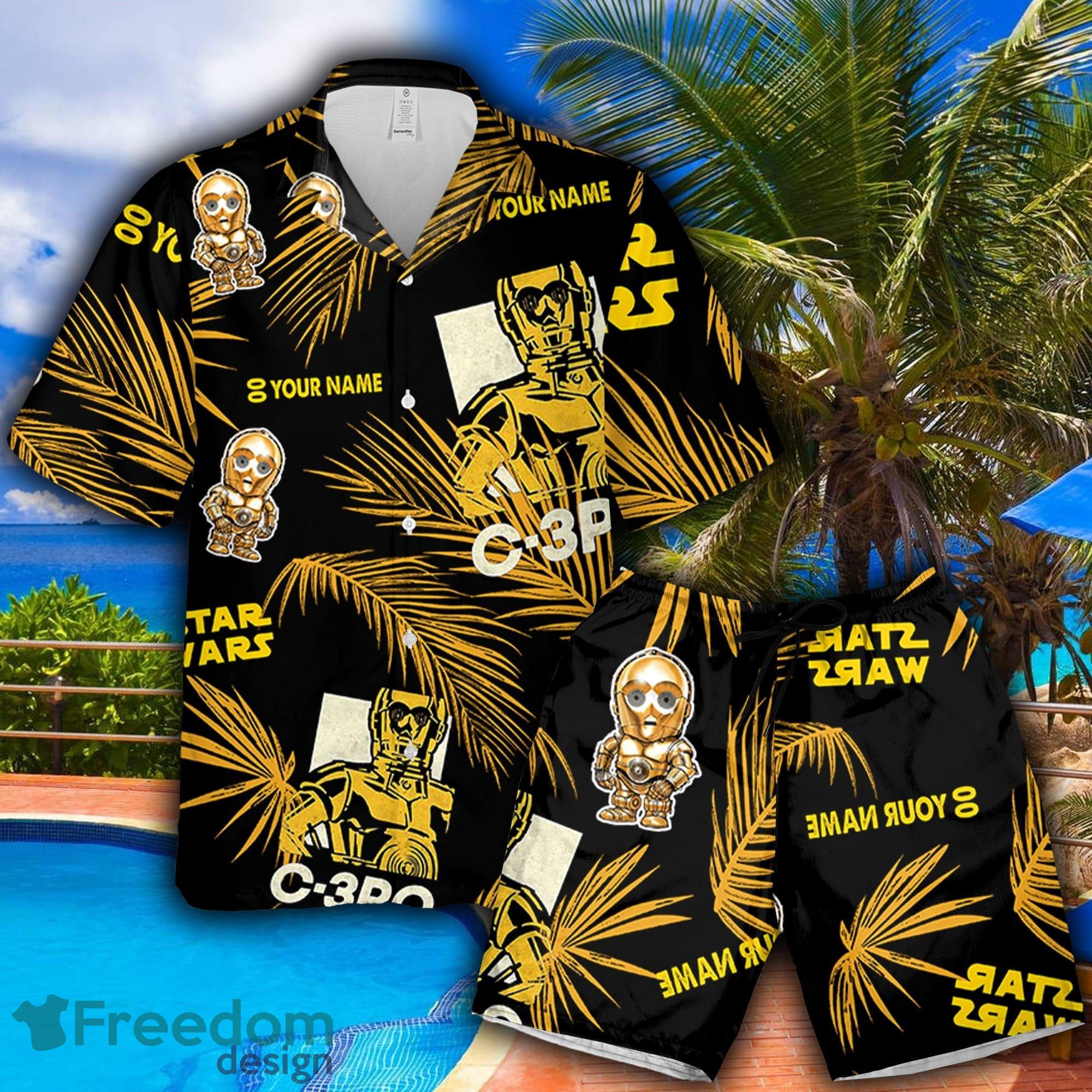 https://image.freedomdesignstore.com/2023-07/starwar-c-3po-yellow-hawaiian-shirt-and-short-palm-leaves-custom-name-summer-gift-for-men-and-women.jpg