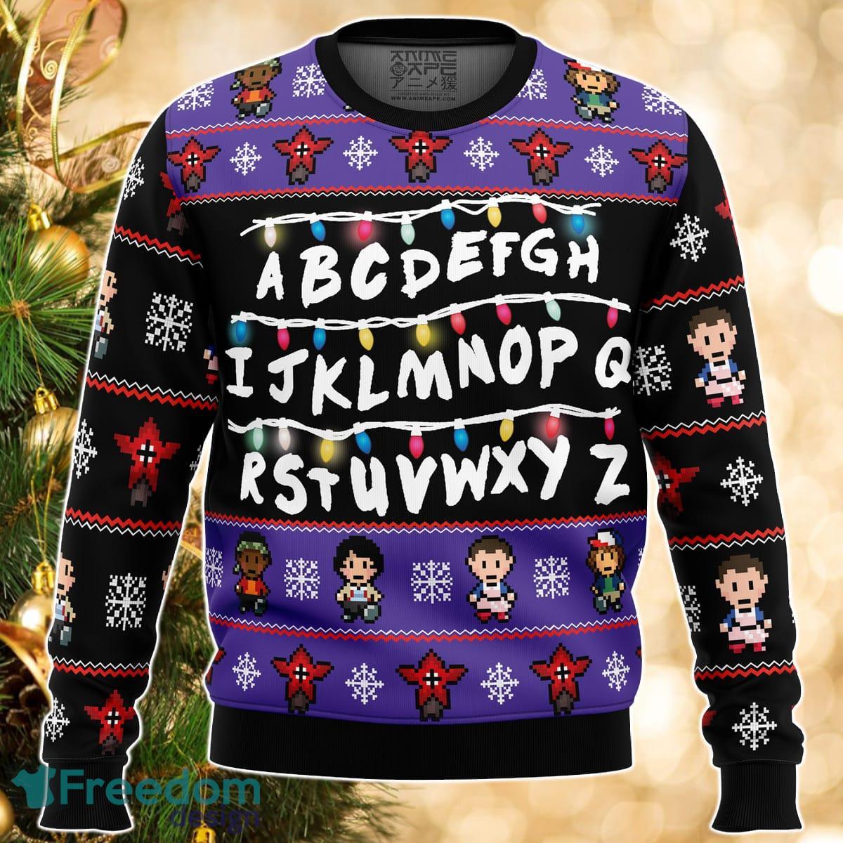 Stranger Things Ugly Christmas Sweater Great Gift For Men Women Product Photo 1