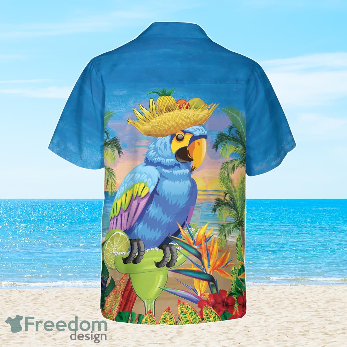 Summer Beach Parrot Hawaiian Shirt Best Gift For Men And Women Product Photo 2