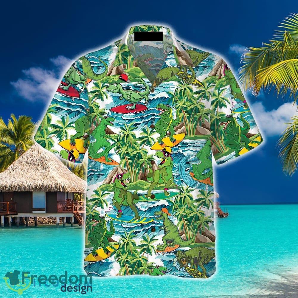 Dinosaur Beach Shirt Type Of Dinosaur Summer Gift Hawaiian Shirt -  Freedomdesign