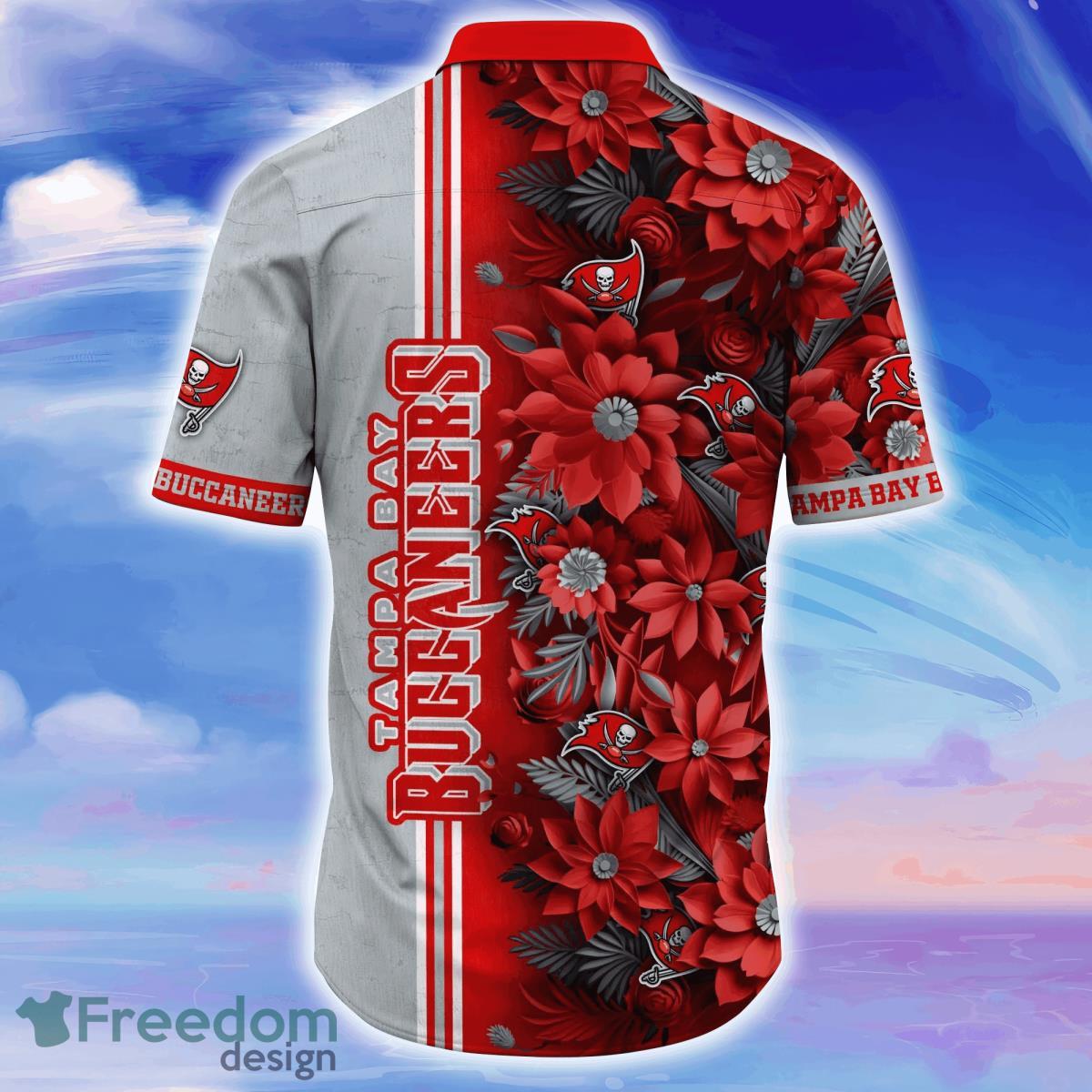 Tampa Bay Buccaneers NFL Flower Hawaiian Shirt For Men Women Impressive  Gift For Fans - Freedomdesign