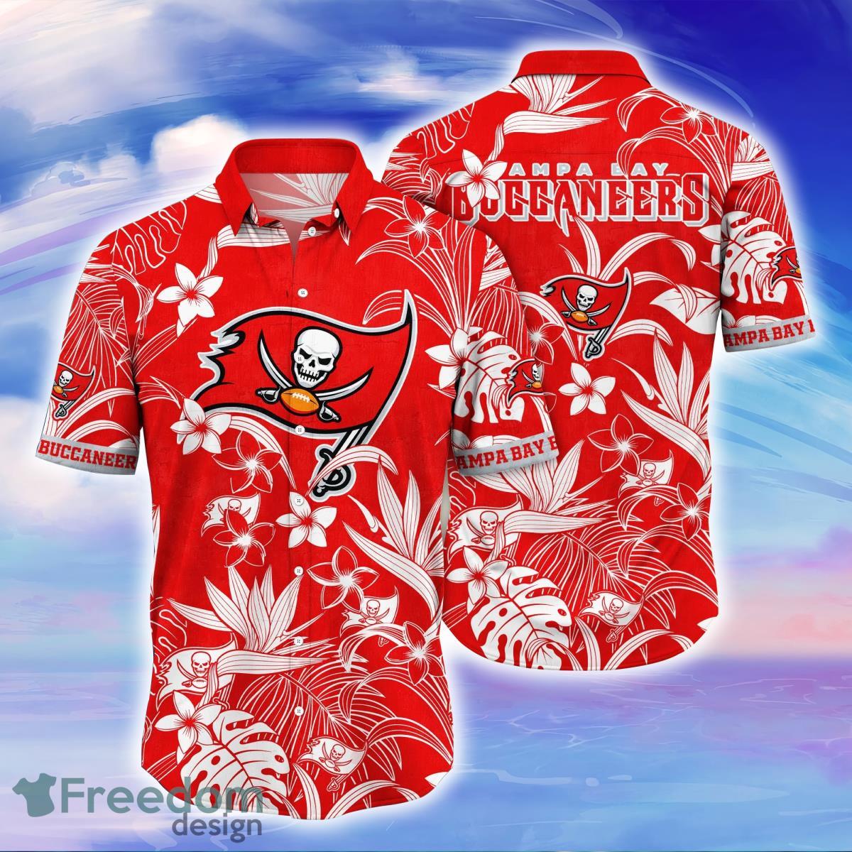 Tampa Bay Buccaneers NFL Flower Hawaiian Shirt For Men Women Impressive Gift For Fans Product Photo 1