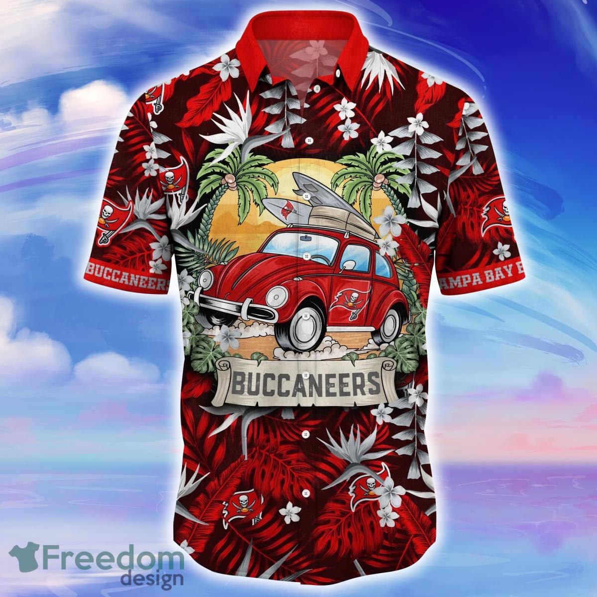 Tampa Bay Buccaneers NFL Flower Hawaiian Shirt Unique Gift For Men Women  Fans - Freedomdesign