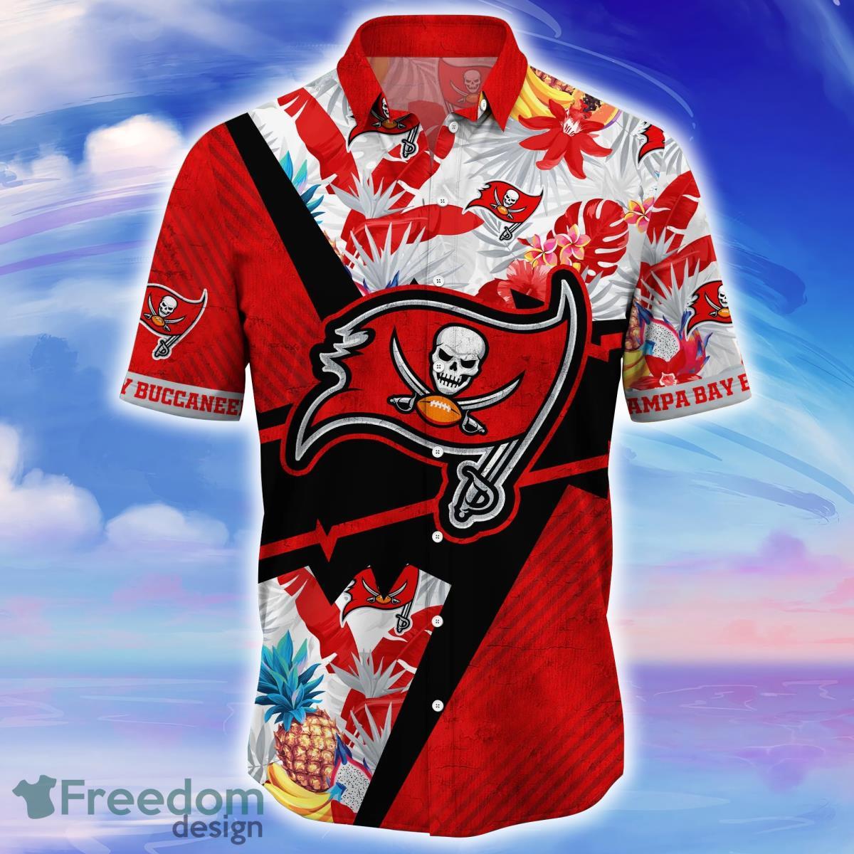 Tampa Bay Buccaneers NFL Flower Hawaiian Shirt Gift For Men Women Fans -  Freedomdesign