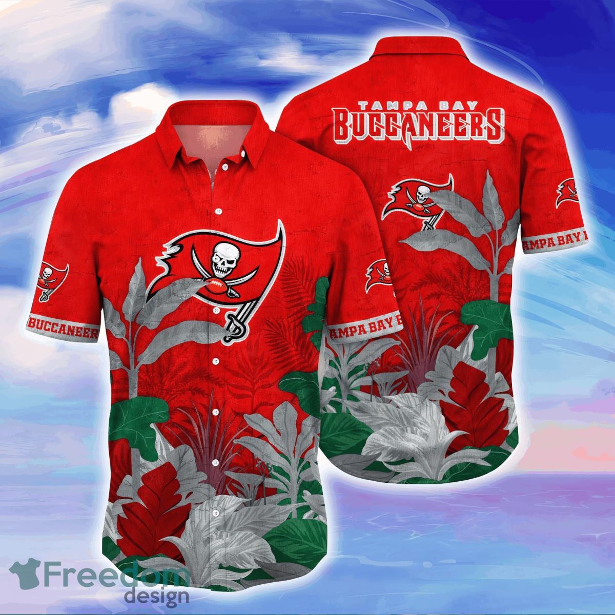 Tampa Bay Buccaneers NFL Flower Hawaiian Shirt Great Gift For Men Women Fans Product Photo 1