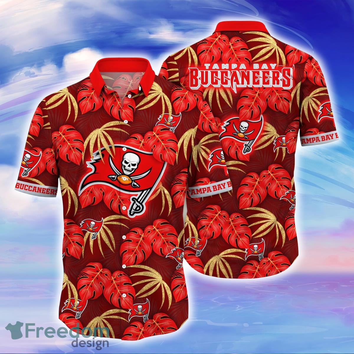 Tampa Bay Buccaneers NFL Flower Hawaiian Shirt Impressive Gift For Men  Women Fans - Freedomdesign