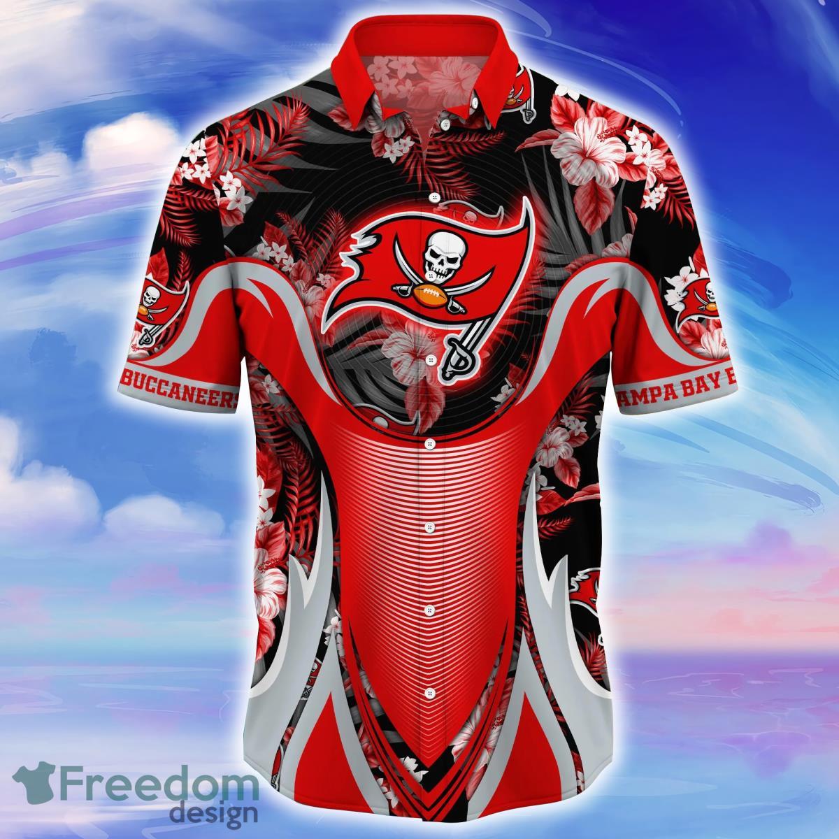 Tampa Bay Buccaneers NFL Flower Hawaiian Shirt For Men Women Great