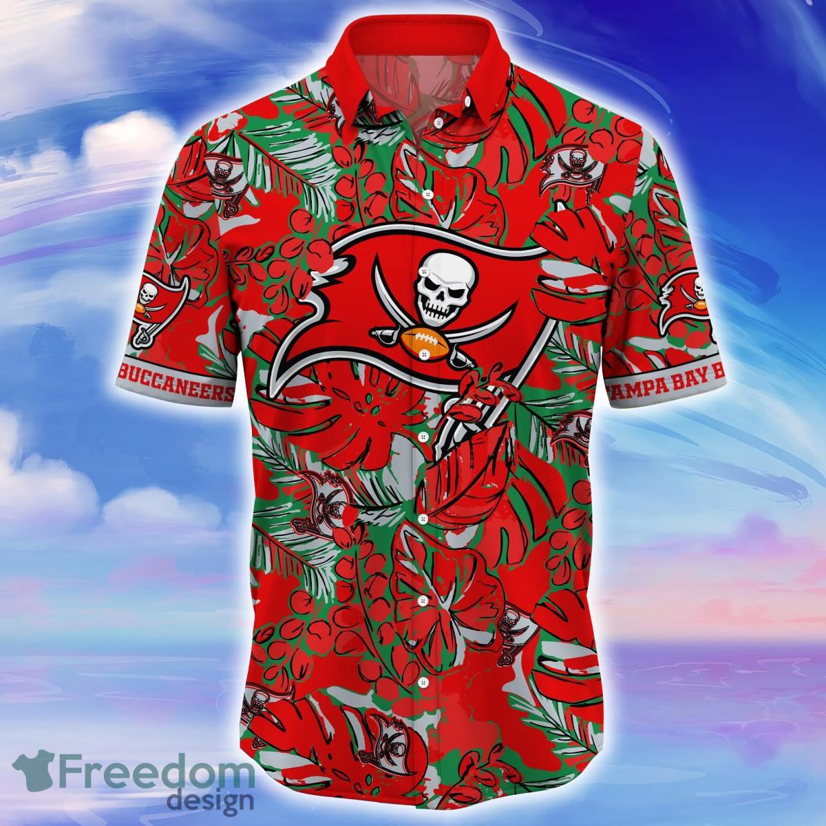 Tampa Bay Buccaneers NFL Flower Hawaiian Shirt Unique Gift For Men Women  Fans - Freedomdesign