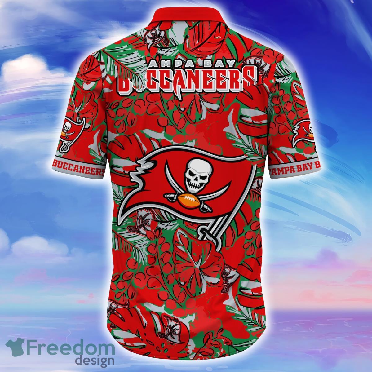 Tampa Bay Buccaneers NFL Flower Hawaiian Shirt Special Gift For