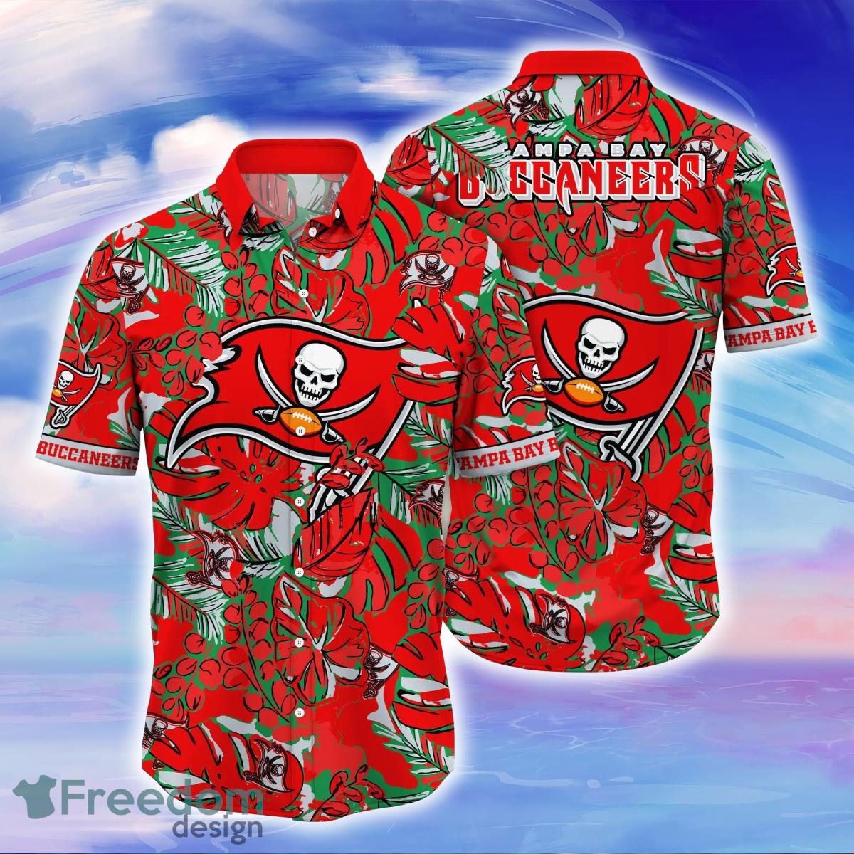 Tampa Bay Buccaneers NFL Flower Hawaiian Shirt Special Gift For