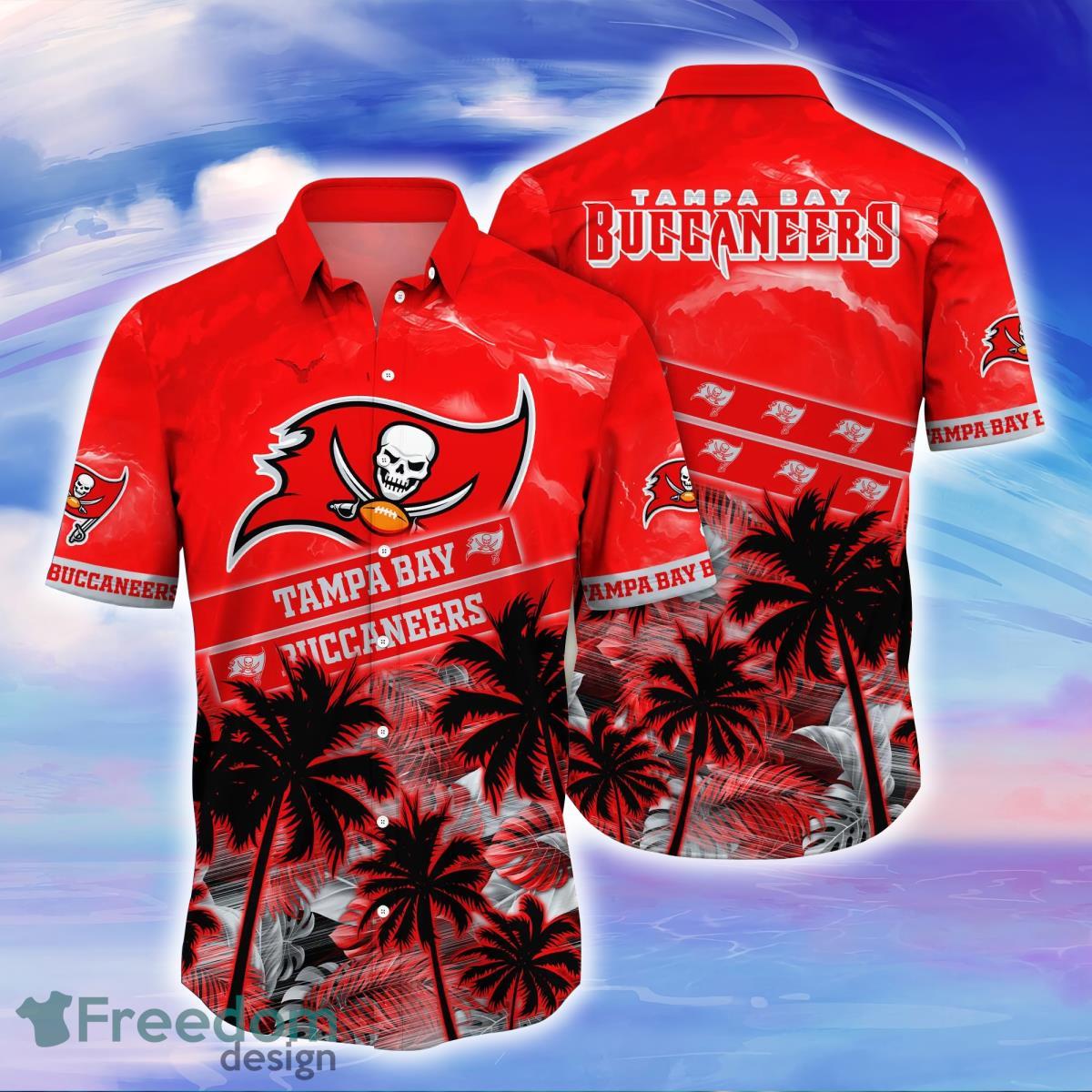 Tampa Bay Buccaneers NFL Flower Hawaiian Shirt Style Gift For Fans Product Photo 1