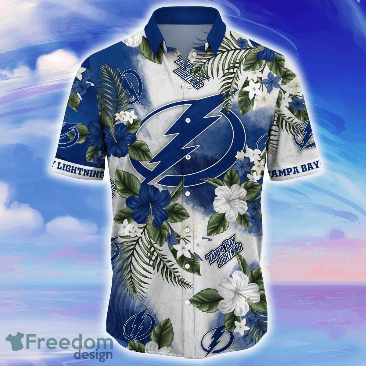 Tampa Bay Lightning NHL Flower Hawaiian Shirt For Men Women Style Gift For Fans Product Photo 2