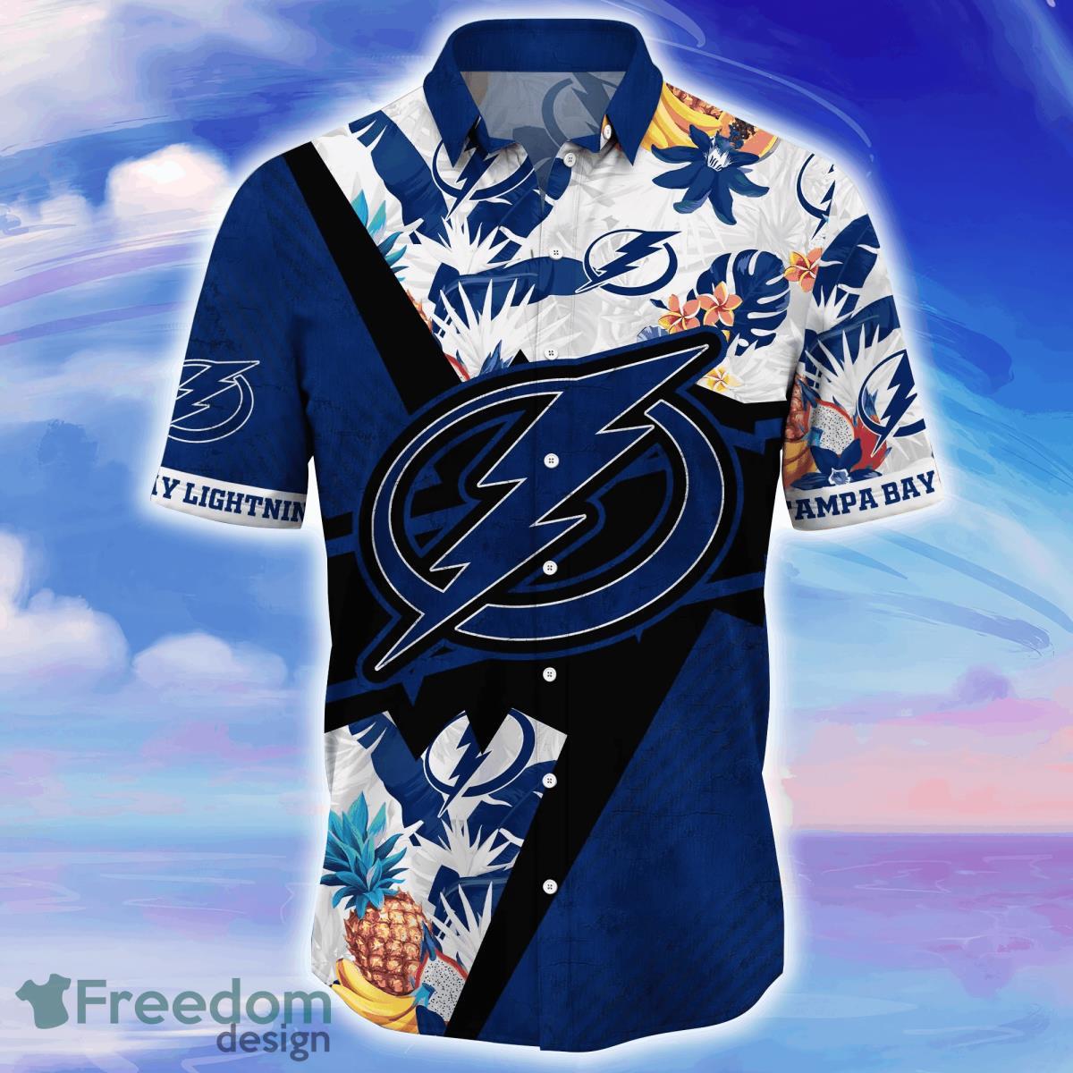 Tampa Bay Lightning NHL Flower Hawaiian Shirt Gift For Men Women Fans Product Photo 2