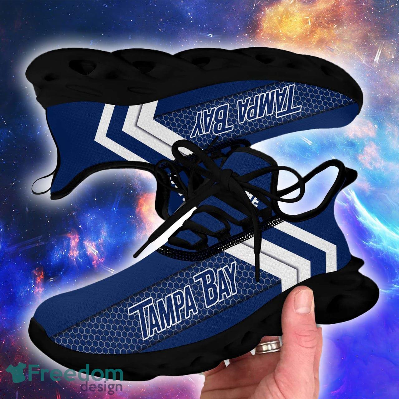 Tampa Bay Lightning-Custom Name NHL New Max Soul Shoes