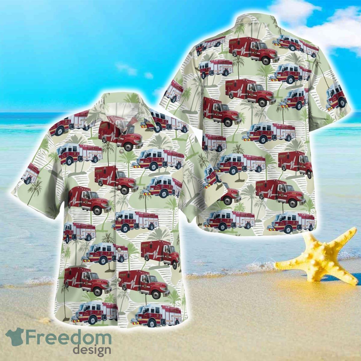 Texas, Laredo Fire Department Hawaiian Shirt For Men Women Product Photo 1