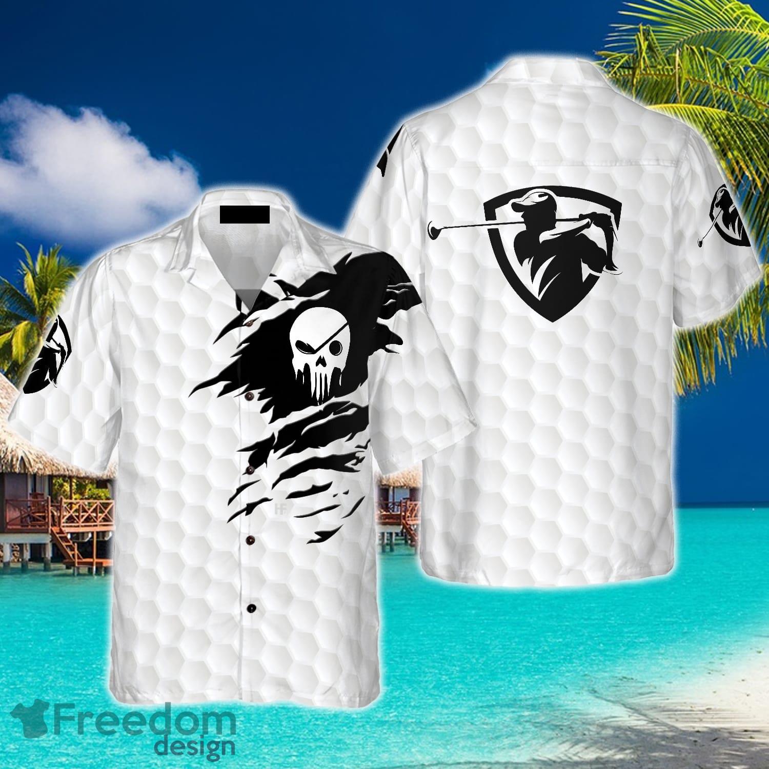 NFL Philadelphia Eagles Hawaiian Shirt Skull And Flower Pattern Beach Gift  For Dad - Limotees