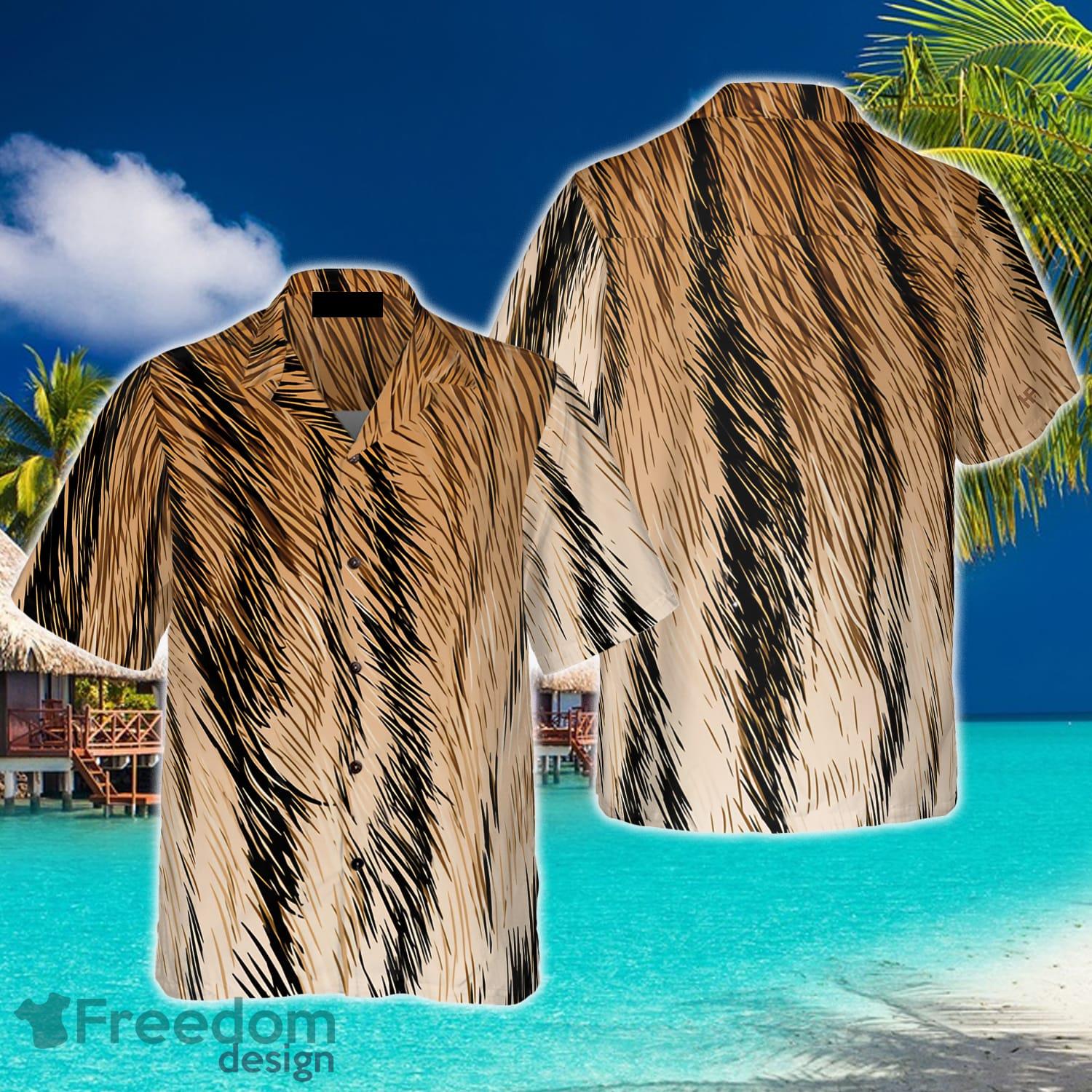 Great Tiger Hawaiian Shirt And Short Set Gift Men Women - Freedomdesign