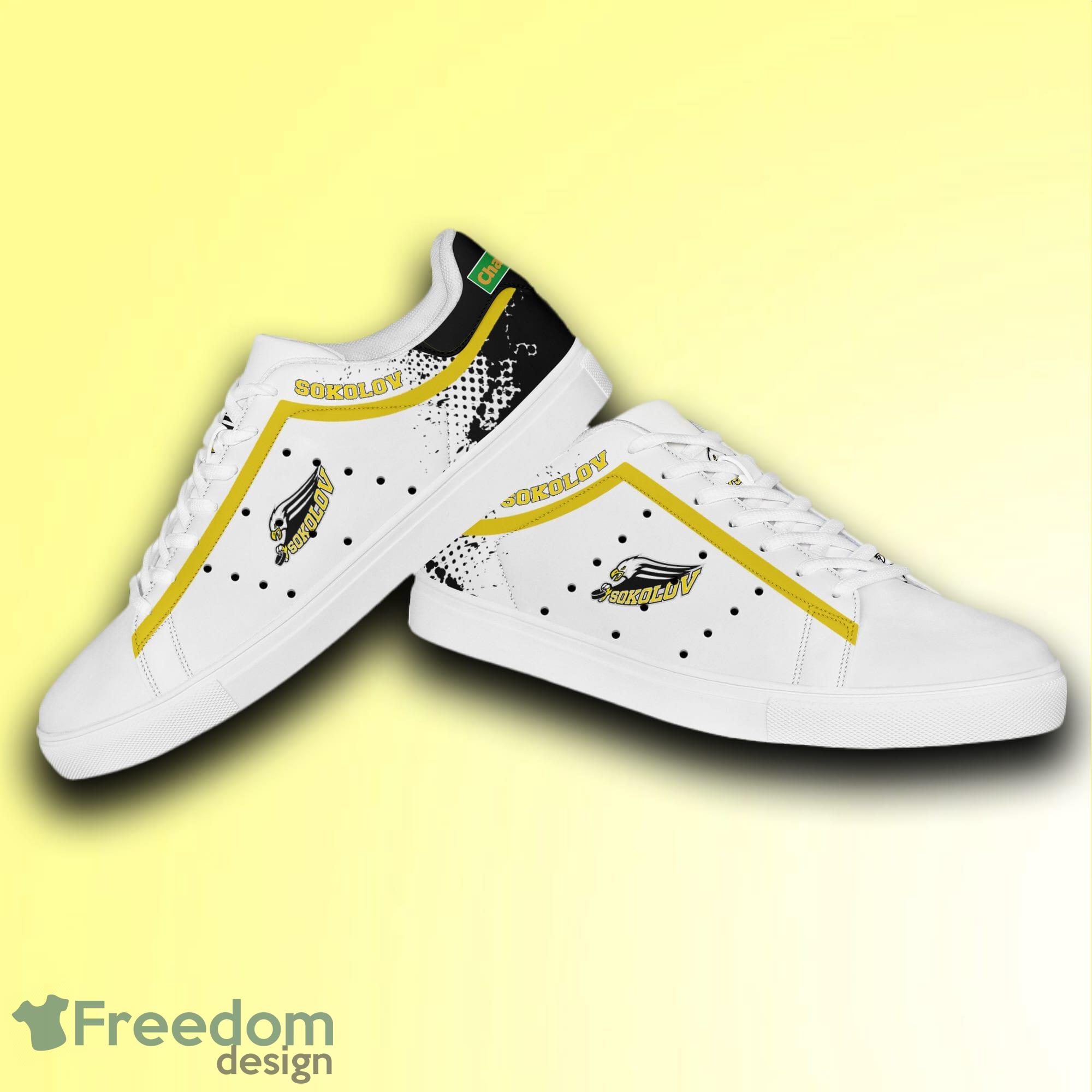 Tipsport Extraliga A Chance Liga HC Baník Sokolov Logo Stan Smith Skate Shoes Black White - HC Baník Sokolov skate shoes_4 Tipsport Extraliga A Chance Liga HC Baník Sokolov Logo Stan Smith Skate Shoes Black White - HC Baník Sokolov skate shoes_4
