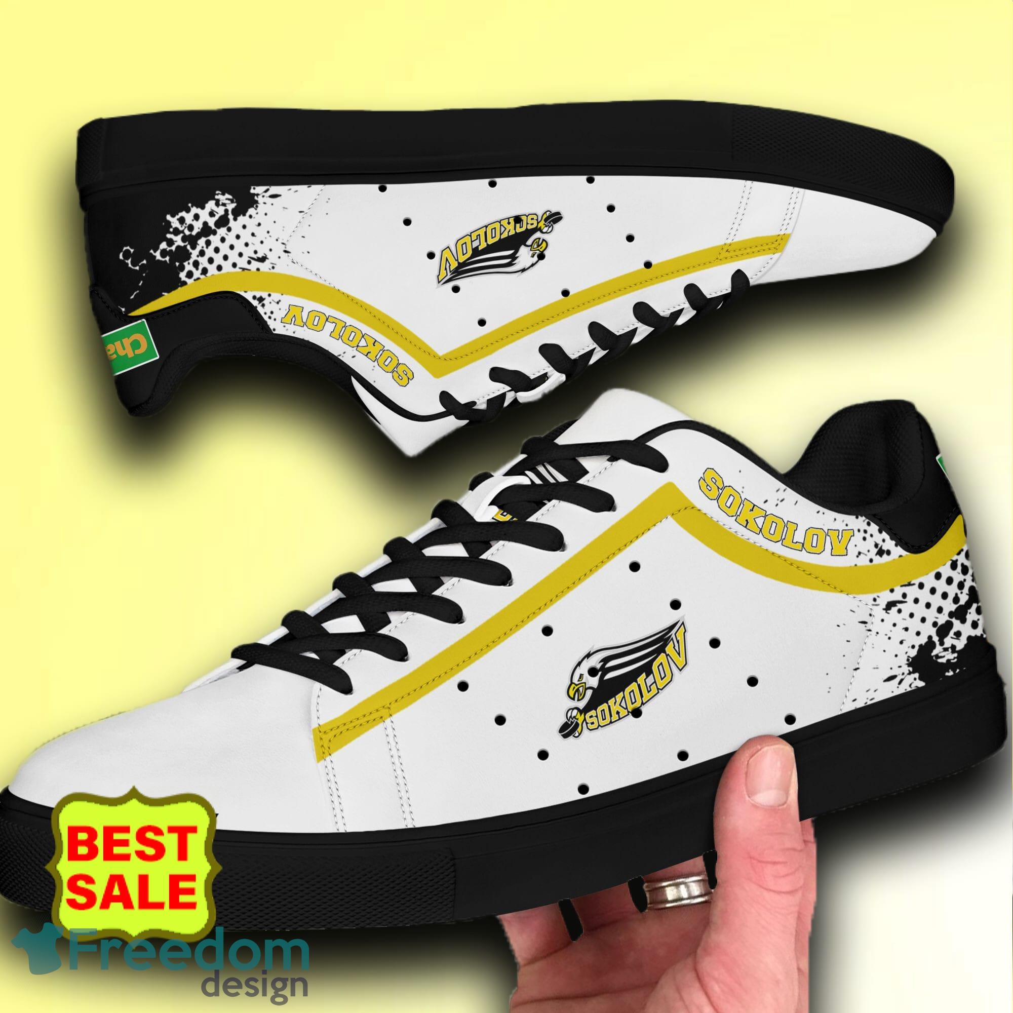 Tipsport Extraliga A Chance Liga HC Baník Sokolov Logo Stan Smith Skate Shoes Black White - HC Baník Sokolov skate shoes_6 Tipsport Extraliga A Chance Liga HC Baník Sokolov Logo Stan Smith Skate Shoes Black White - HC Baník Sokolov skate shoes_6